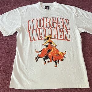 GIANT VINTAGE MORGAN WALLEN COWGIRL PREMIUM GRAPHIC T SHIRT SIZE MEDIUM